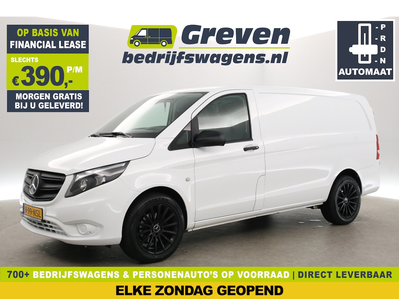 Mercedes-Benz Vito - 114 CDI Lang | Aut. | Airco | Camera | Adap. Cruise | 3-Zits | Trekh. | Stoelverw. | Carpl - AutoWereld.nl