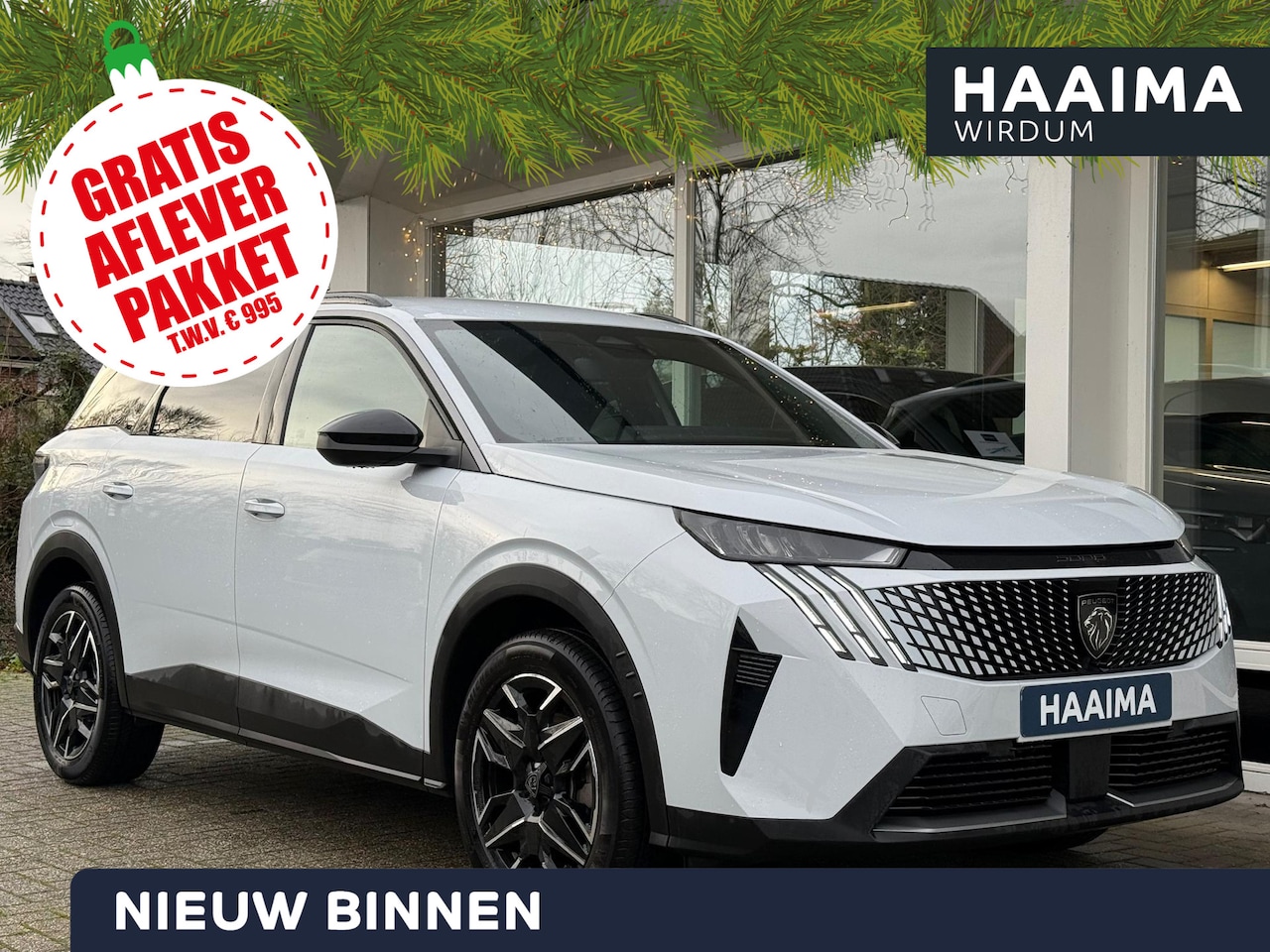 Peugeot 5008 - 1.2 Hybrid 145 Allure | Climate & Cruise Control | 7-Zitter | Achteruit Rijd Camera | Appl - AutoWereld.nl