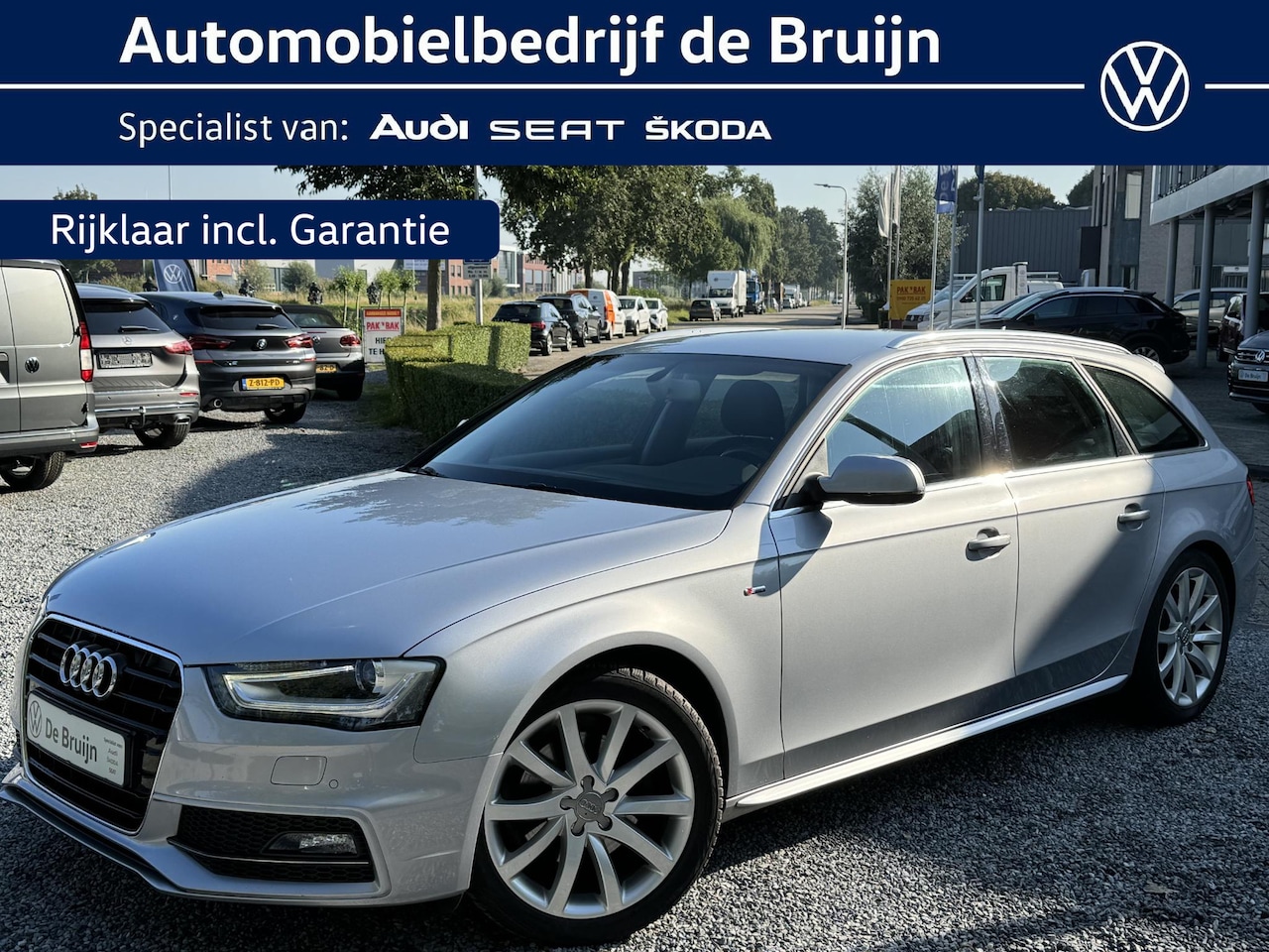 Audi A4 Avant - 1.8 TFSI 170pk Aut. S-Line (Trekhaak,Navi,Keyless) - AutoWereld.nl