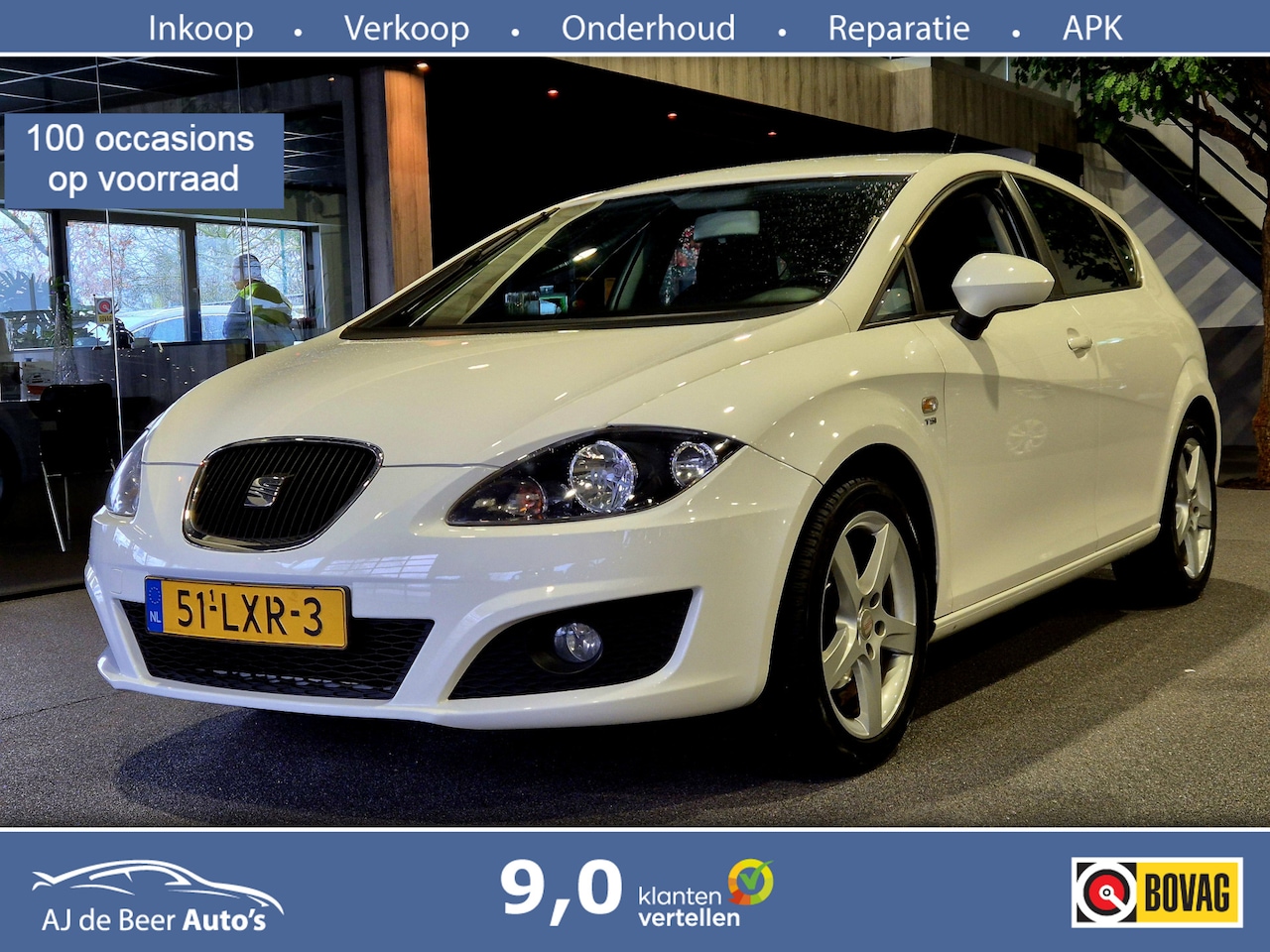 SEAT Leon - 1.2 TSI Sport Airco | Cruise | Trekhaak | Nette auto - AutoWereld.nl