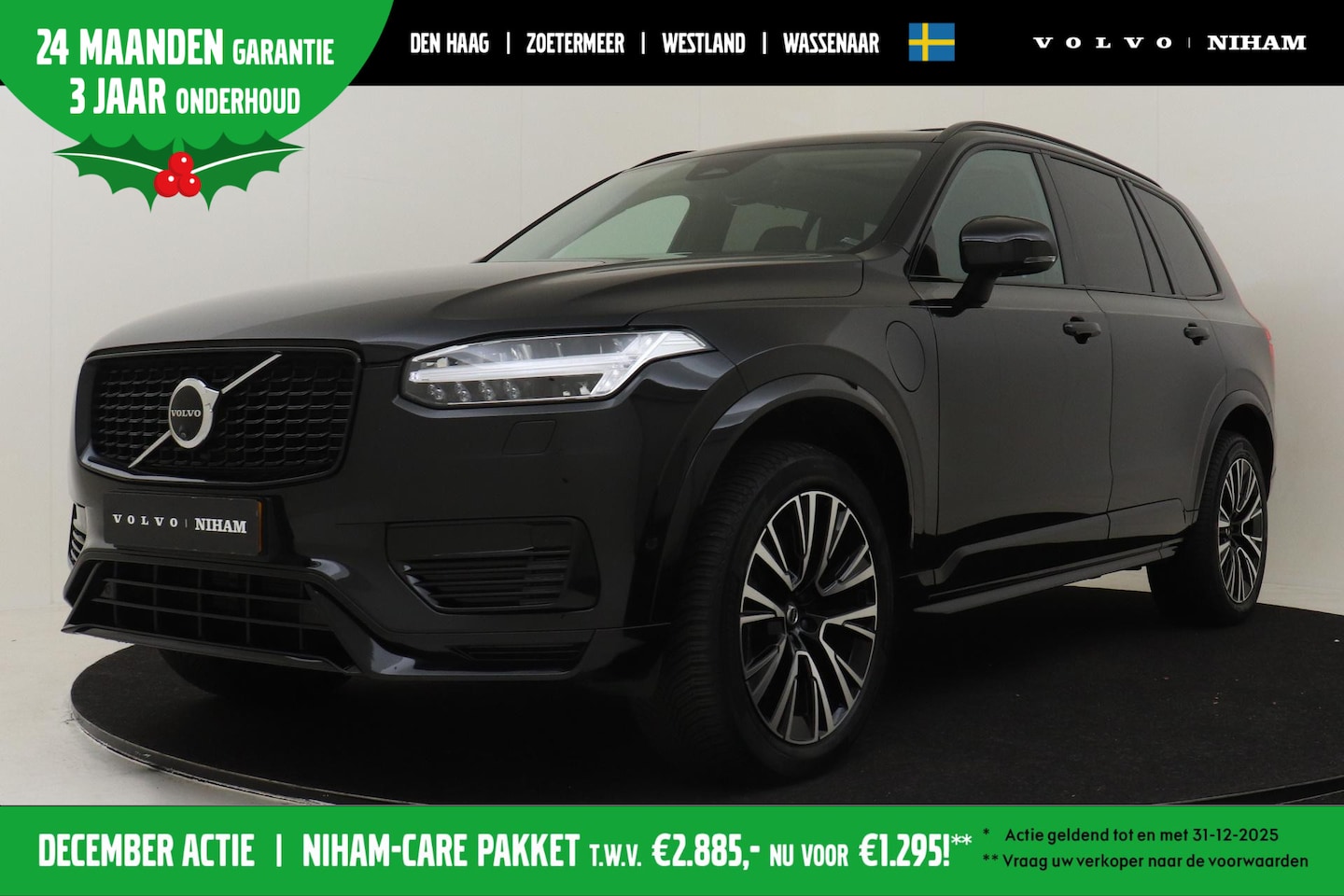 Volvo XC90 - T8 RECHARGE AWD ULTIMATE DARK -PANO.DAK|HEAD-UP DISP.|BOWERS&WILKINS|360°CAM|20"|POWER-SEA - AutoWereld.nl