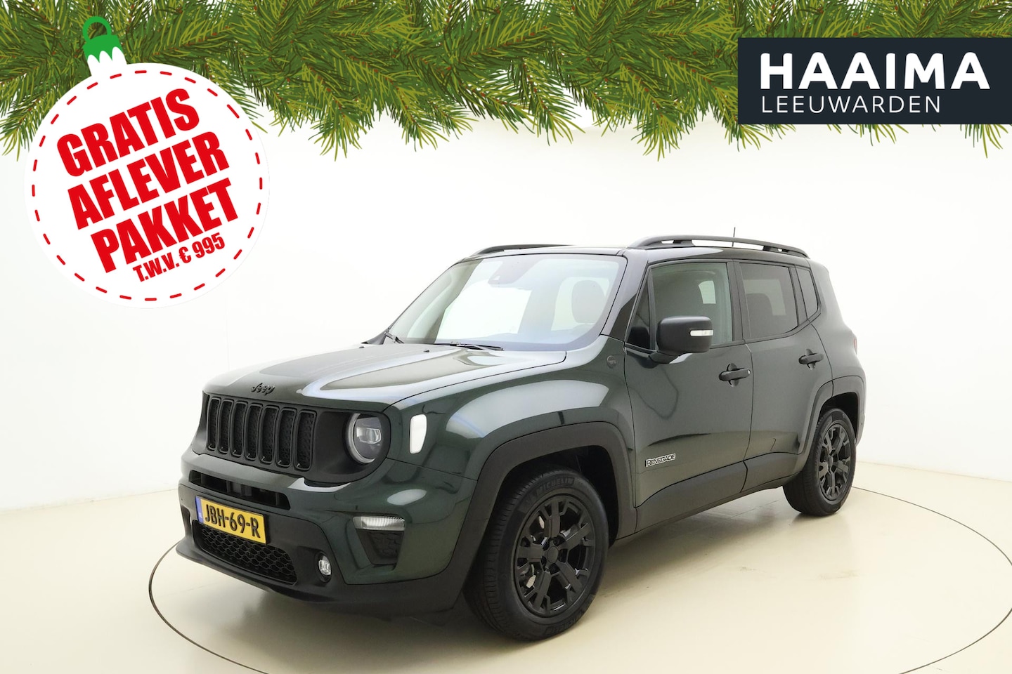 Jeep Renegade - 1.5T e-Hybrid The North Star | Navigatie | Trekhaak | Schuif/kanteldak | Lichtmetalen velg - AutoWereld.nl