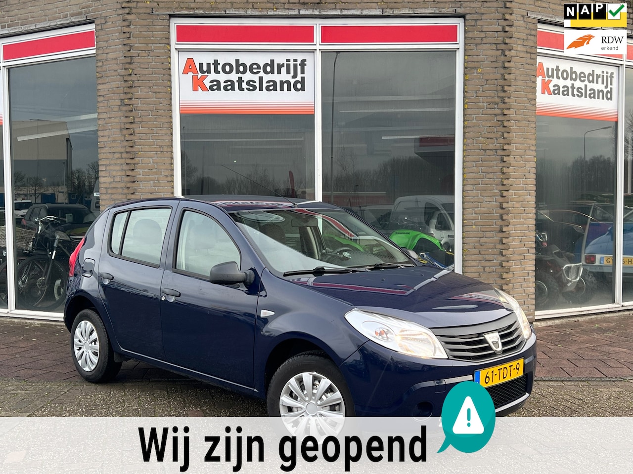 Dacia Sandero - 1.2 5 Deurs - Zeer netjes! - Nieuwe APK - AutoWereld.nl