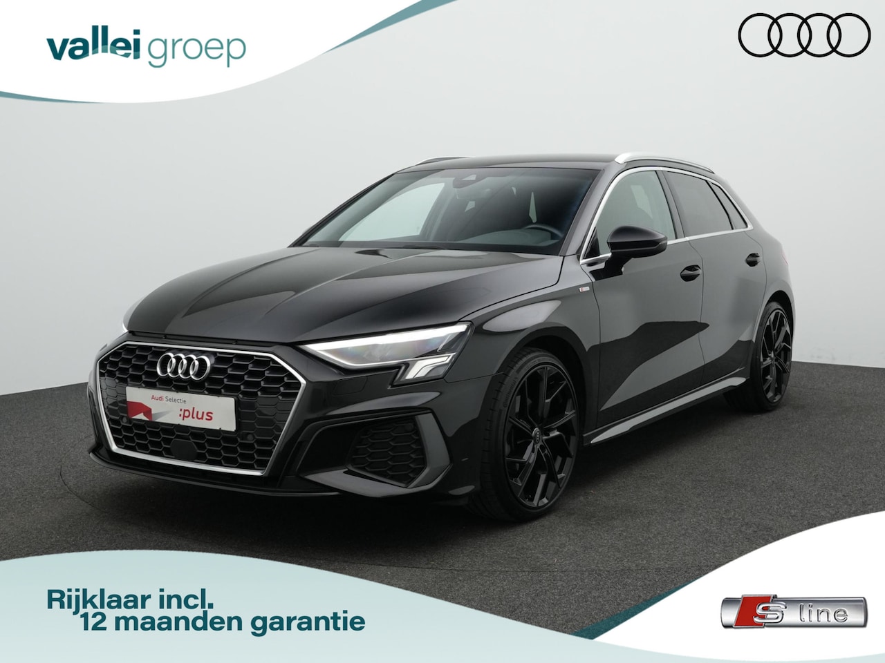 Audi A3 Sportback - 35 TFSI 150 pk S-tronic Advanced edition / S-Line | Navigatie | Stoelverwarming | Parkeers - AutoWereld.nl