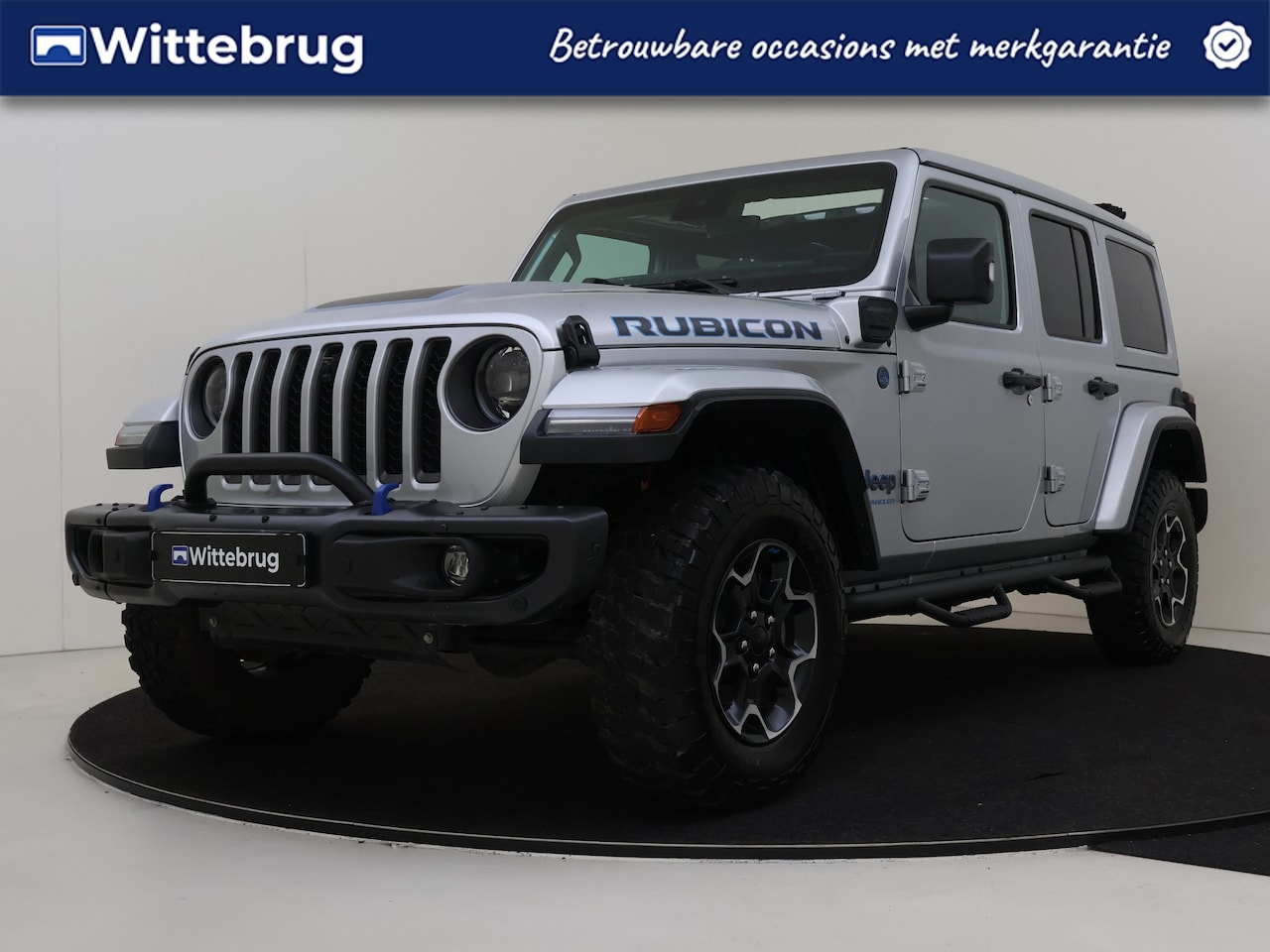 Jeep Wrangler Unlimited - 4xe 380 Rubicon | Camera | Open Dak | Navigatie | Leder UITVERKOOP!!! - AutoWereld.nl
