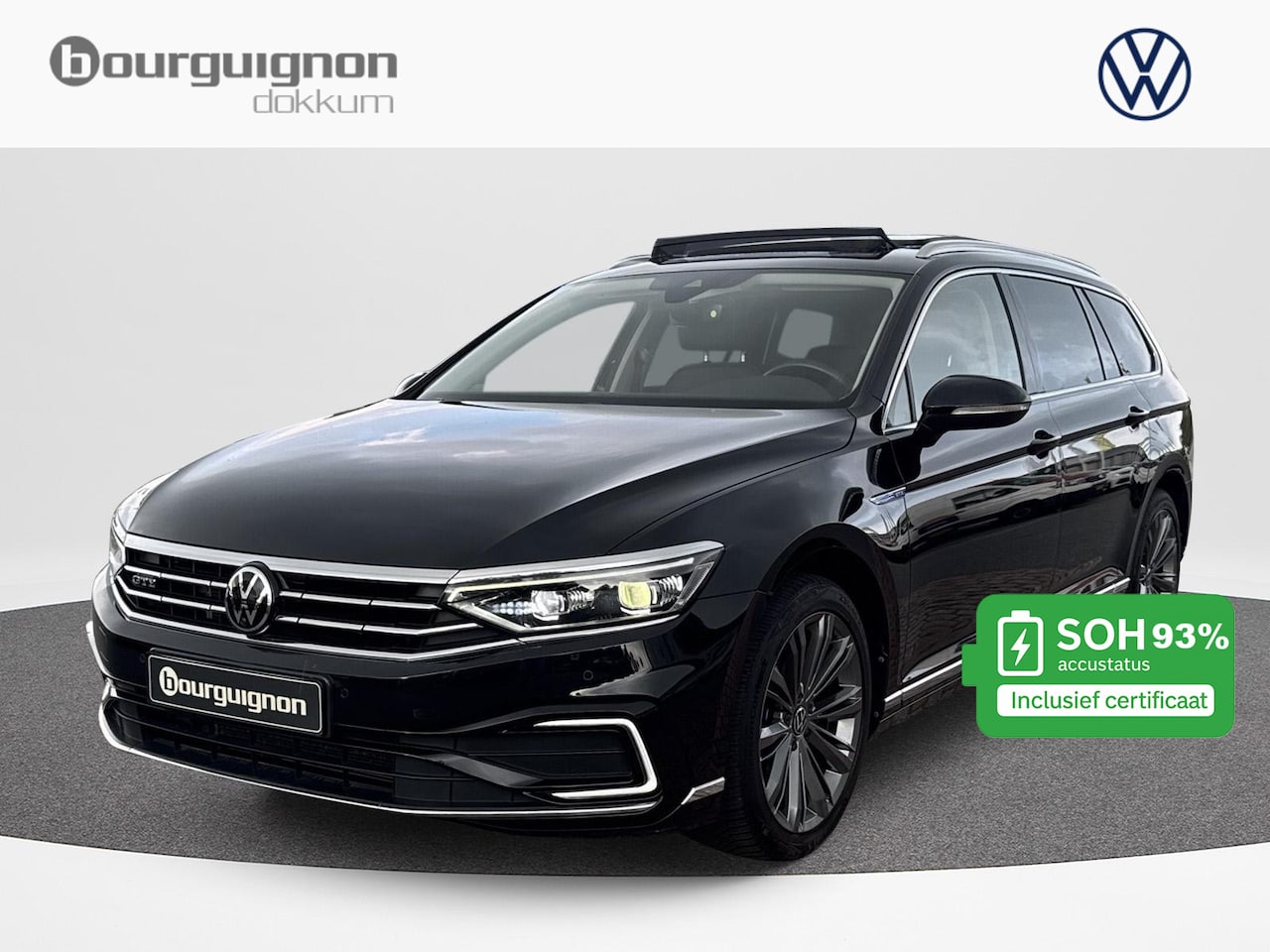Volkswagen Passat Variant - 1.4 TSI PHEV GTE Business | 218 pk | Pano Dak | Trekhaak | IQ Light | SOH 93% | - AutoWereld.nl