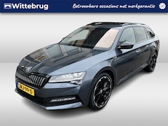 Skoda Superb Combi - 1.4 TSI iV Sportline Business /AUTOMAAT/ TREKHAAK/ PANO/ CANTON AUDIO/ CAMERA/ PARK. SENSO