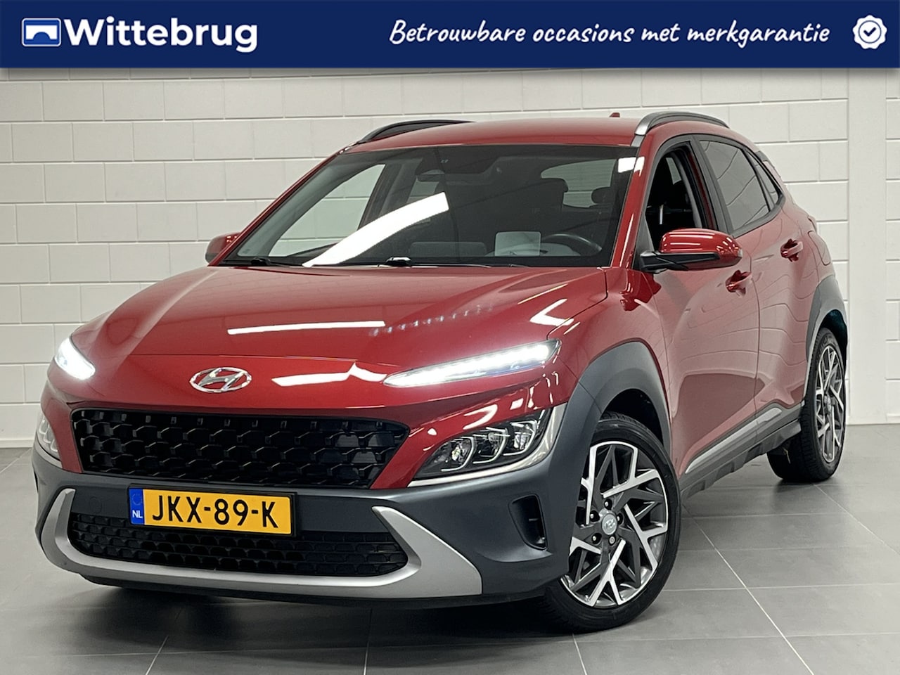 Hyundai Kona - 1.6 GDI HEV Fashion 18 INCH VELGEN | KEYLESS | NAVIGATIE | HOGE ZIT - AutoWereld.nl