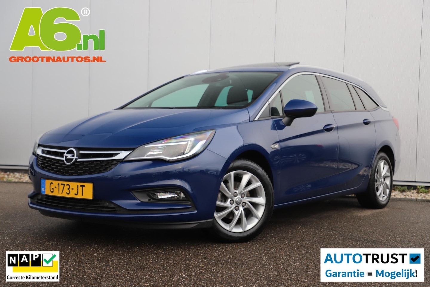 Opel Astra Sports Tourer - 1.0 Turbo Business Executive 105PK 16 inch LMV Navigatie Achteruitrijcamera Carplay Androi - AutoWereld.nl