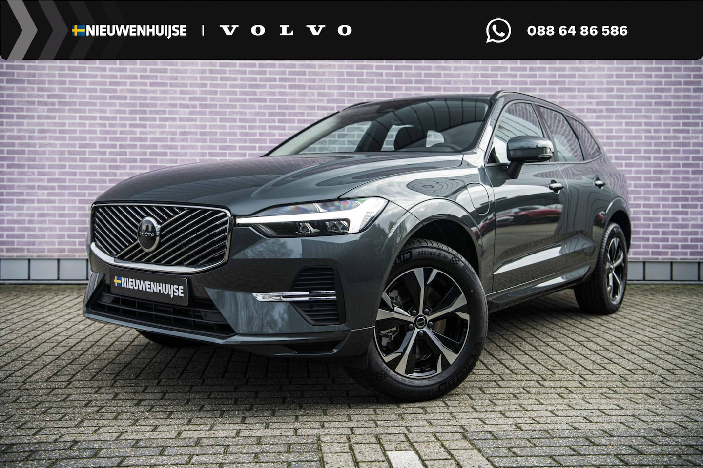 Volvo XC60 - 2.0 T6 Plug-in hybrid AWD Essential | Adaptieve Cruise Control | BLIS Dodehoek Detectie | - AutoWereld.nl