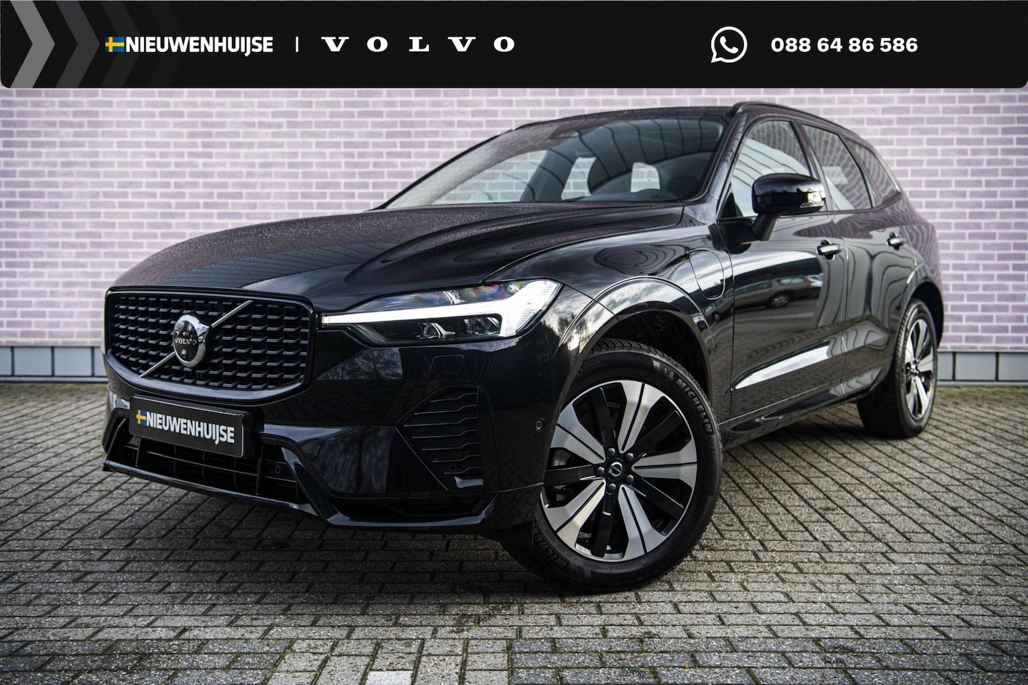 Volvo XC60 - 2.0 T6 Plug-in hybrid AWD Ultra Dark | Trekhaak | 360 Camera | Schuif-/Kanteldak | Stoel-/ - AutoWereld.nl