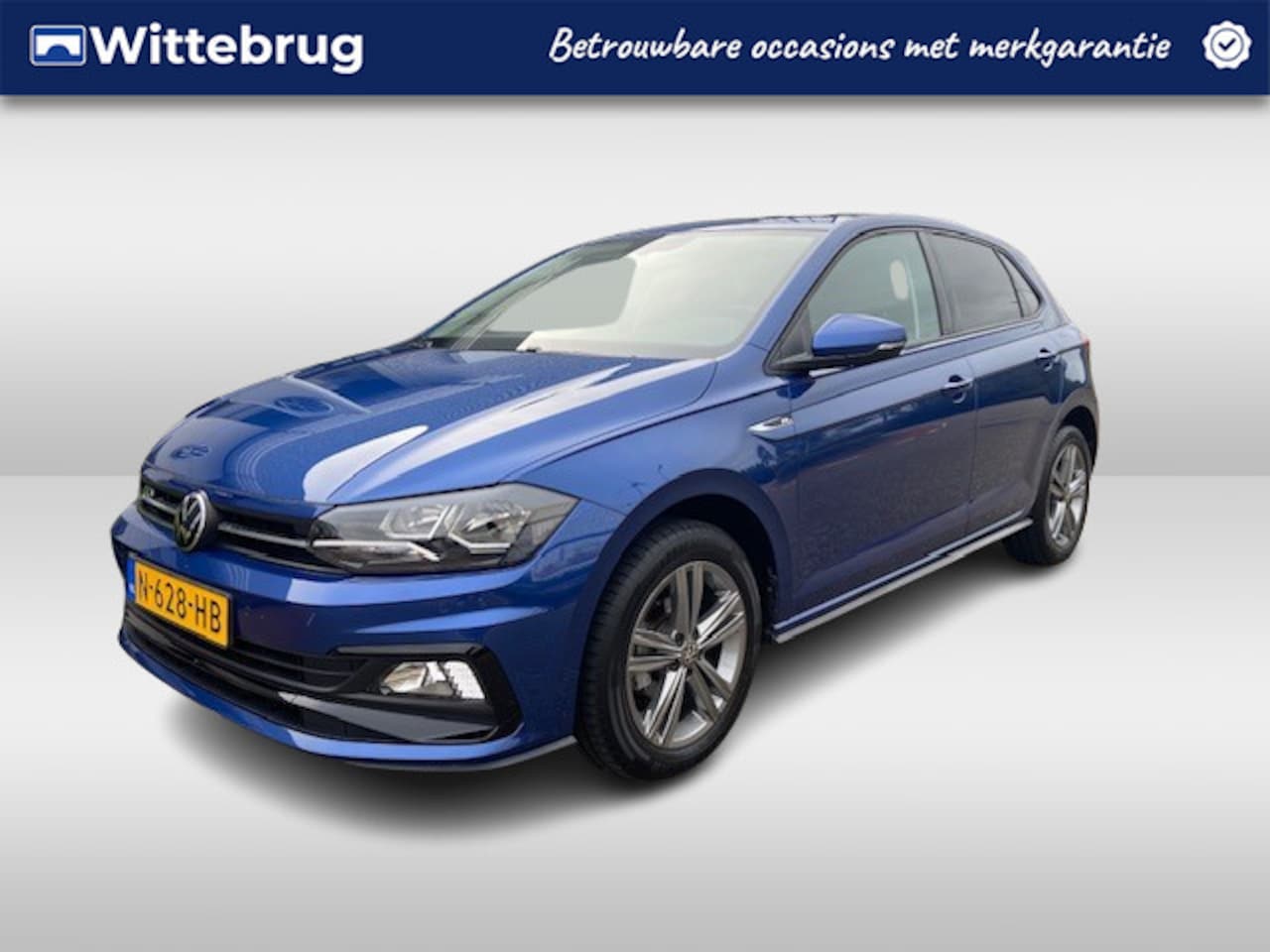Volkswagen Polo - 1.0 TSI R-Line Edition / Navi/ Airco / APP Connect / 16" - AutoWereld.nl