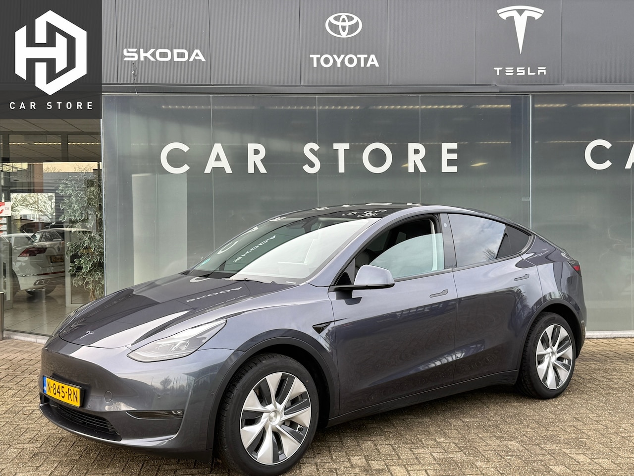 Tesla Model Y - Long Range AWD 75 kWh 95% soh [WARMTEPOMP] Facelift - AutoWereld.nl