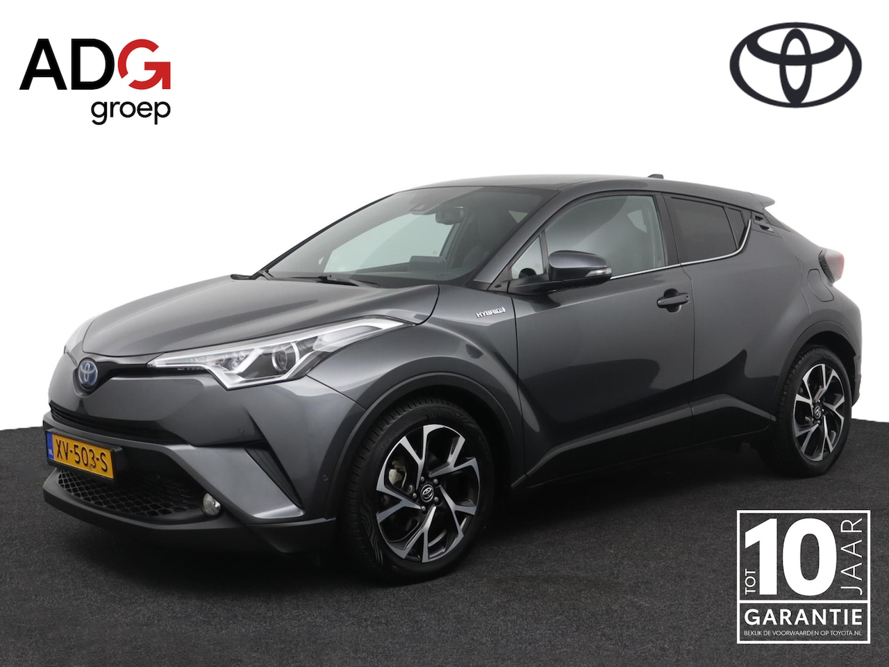 Toyota C-HR - 1.8 Hybrid Style | Lederen bekleding | Stoelverwarming |  Navigatie | Dodehoek herkenning - AutoWereld.nl
