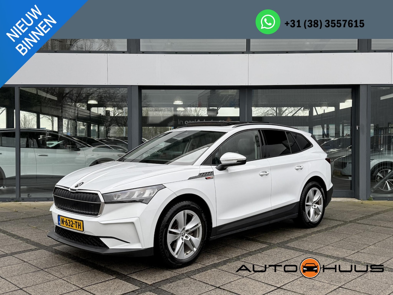 Skoda Enyaq iV - 60 | Trekhaak | Panorama | Navi | - AutoWereld.nl