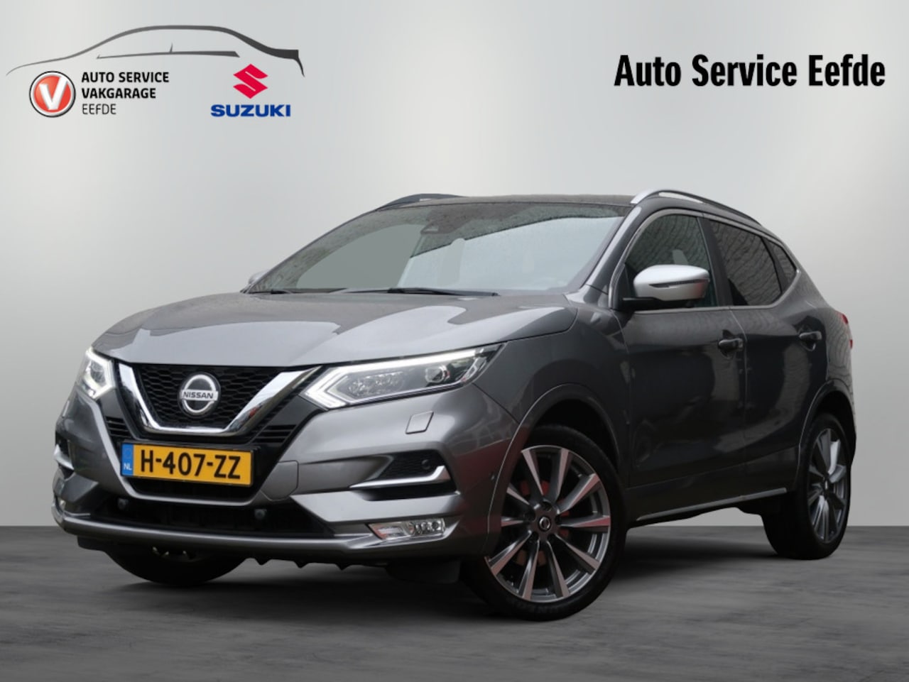 Nissan Qashqai - 1.3 DIG-T Tekna Leder / Trekhaak / 360° Camera - AutoWereld.nl
