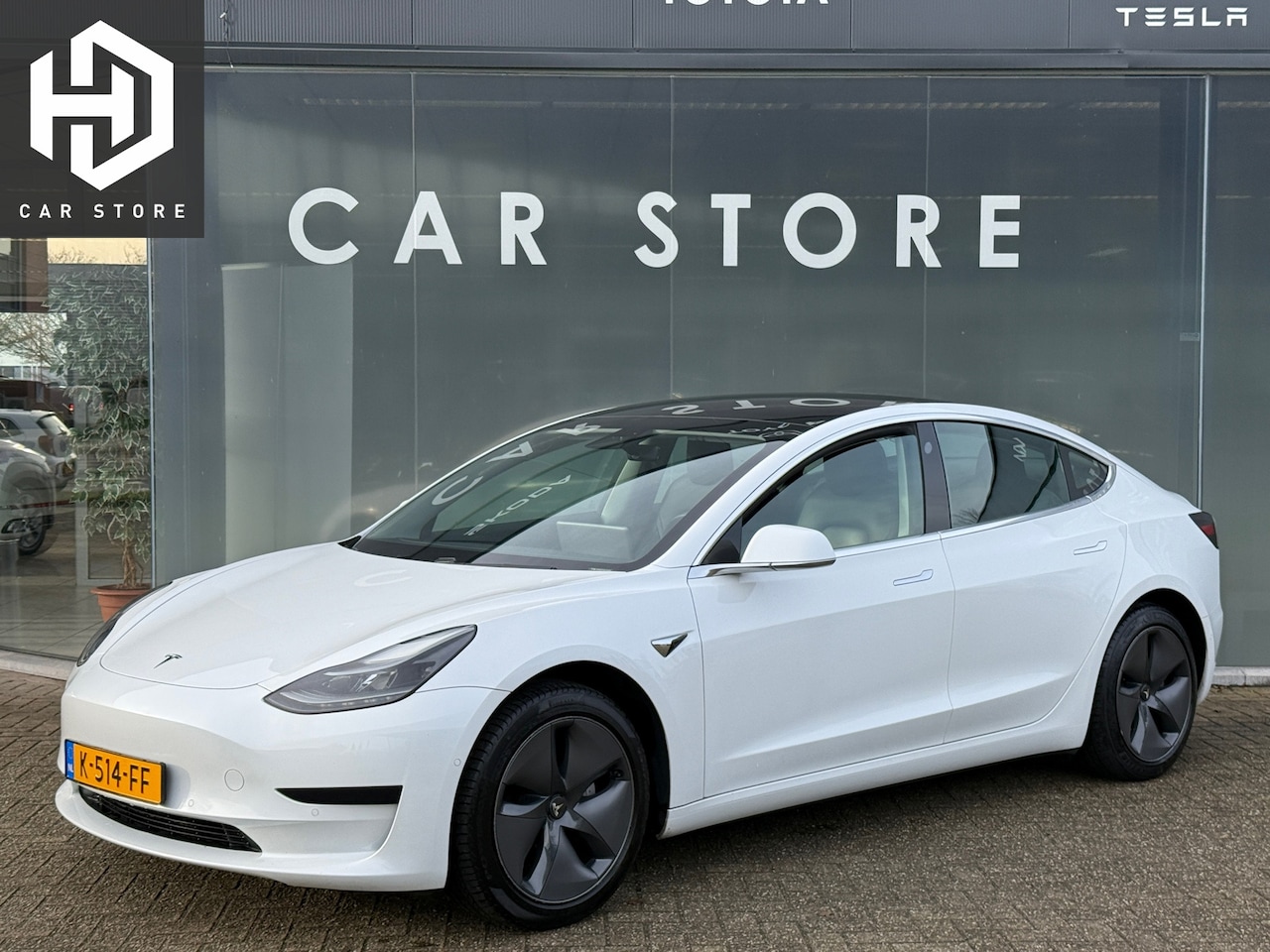 Tesla Model 3 - Standard RWD Plus 60 kWh 92% SOH Autopilot Trekhaak - AutoWereld.nl