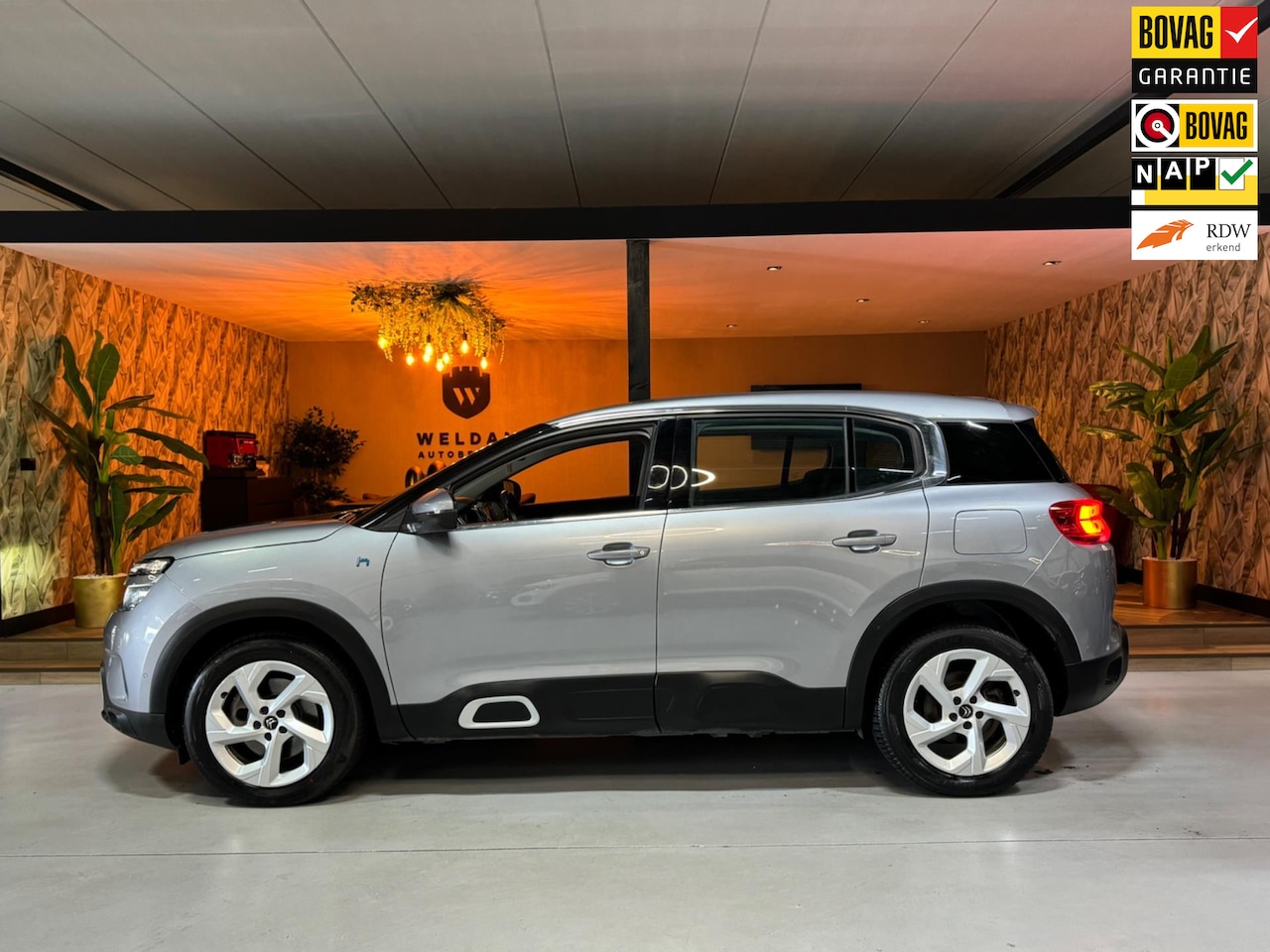 Citroën C5 Aircross - 1.6 Plug-in Hybrid Feel Garantie 360 Camera CarPlay Lane PDC Cruise Clima Navi Led Dab Rij - AutoWereld.nl