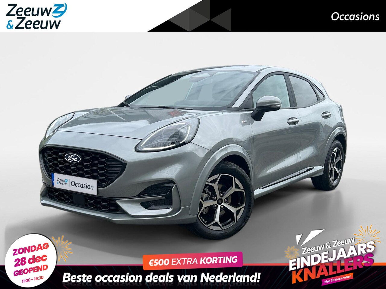 Ford Puma - 1.0 EcoBoost Hybrid ST-Line | Automaat | Winter Pack | Sync 4 | Achteruitrijcamera | - AutoWereld.nl
