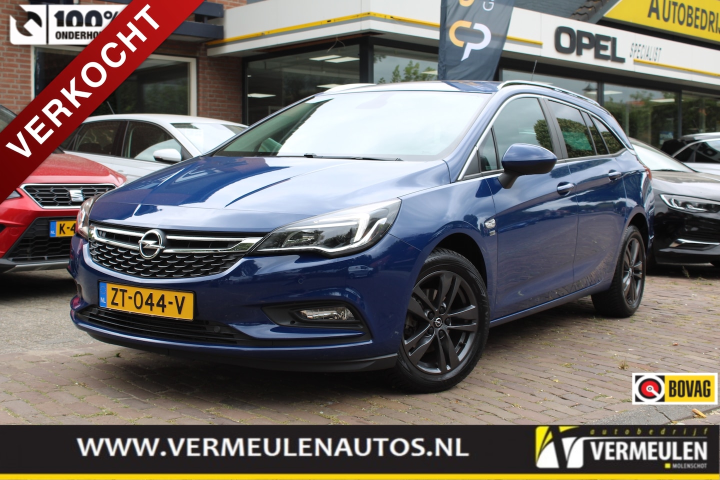 Opel Astra Sports Tourer - 1.0 Turbo 105PK 120 Jaar Edition + 16"/ Navi/ Clima/ Cruise/ CarPlay/ NL auto - AutoWereld.nl