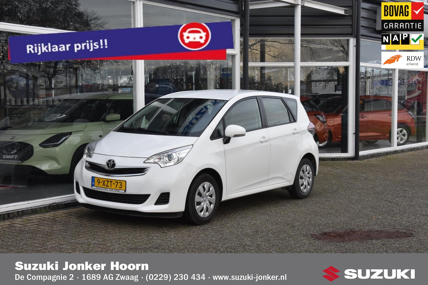 Toyota Verso S - 1.3 VVT-i Automaat NLse auto-hoge zit-Aspiration - AutoWereld.nl