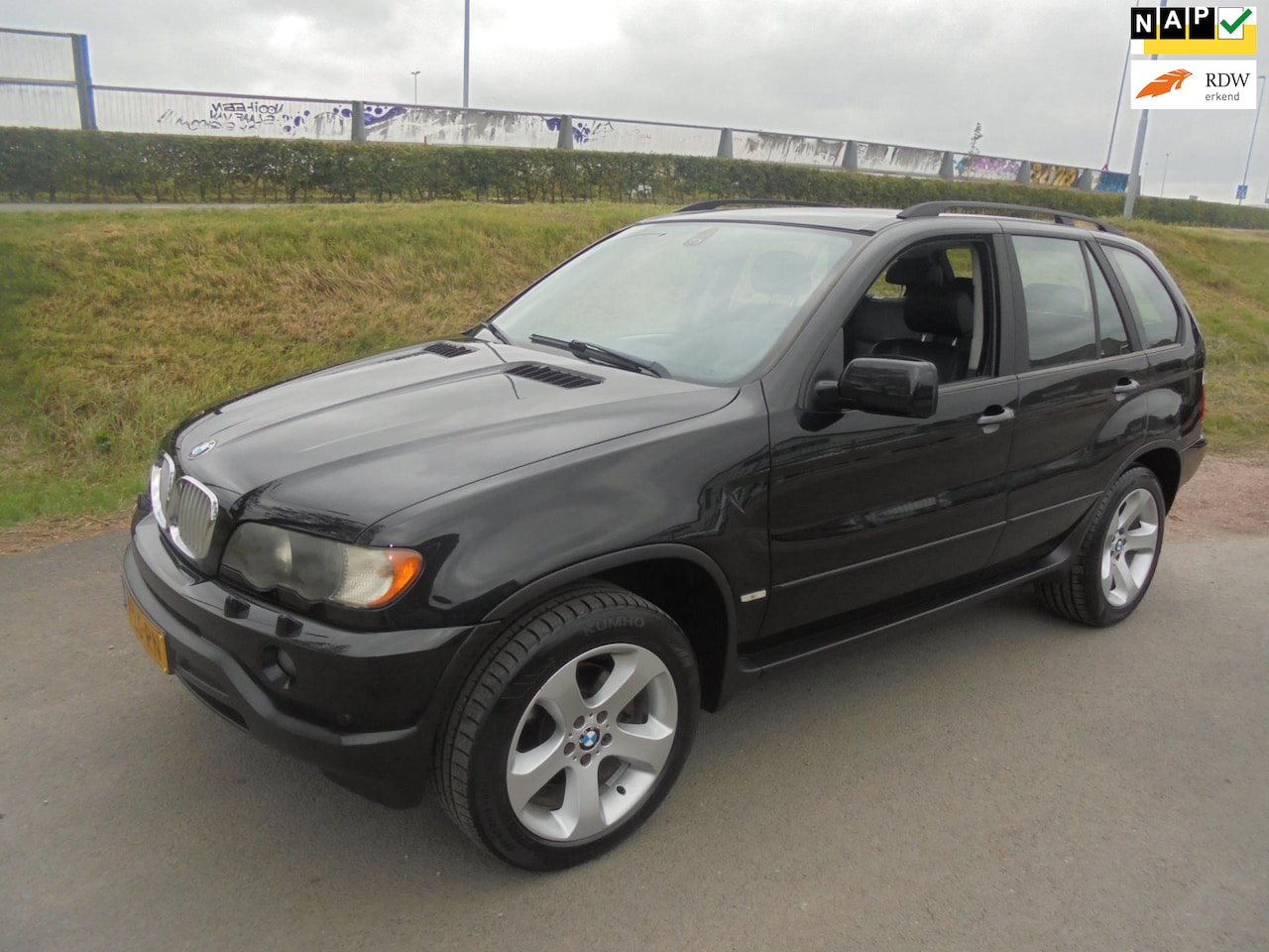 BMW X5 - Bmw X5 3.0 benzine Automaat airco ecc lmv xenon leer 223.000km Youngtimer - AutoWereld.nl