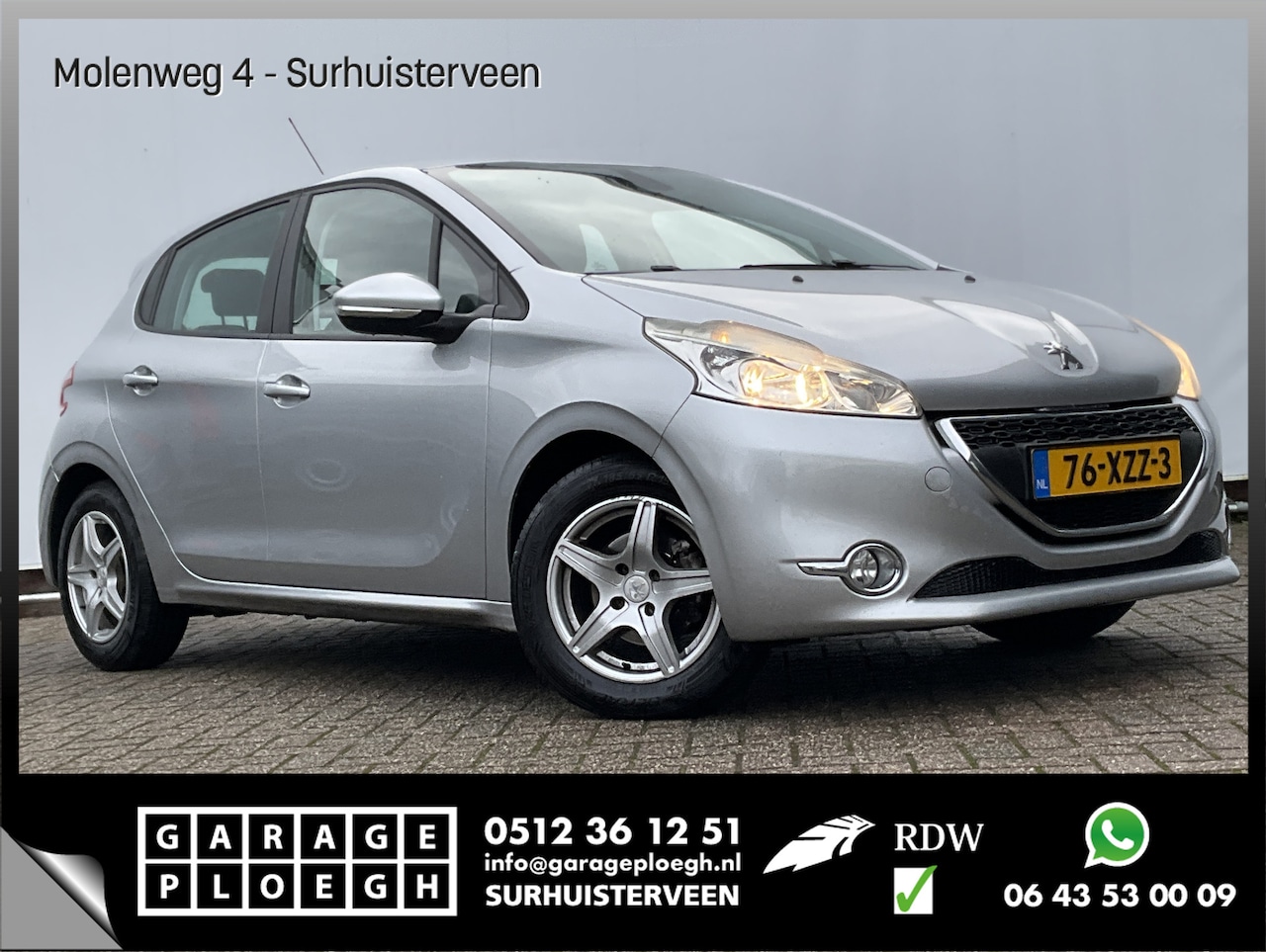 Peugeot 208 - 1.2 VTi 5-Deurs Nav/Cruise Pdc Clima Airco Voll.Onderhouden! - AutoWereld.nl