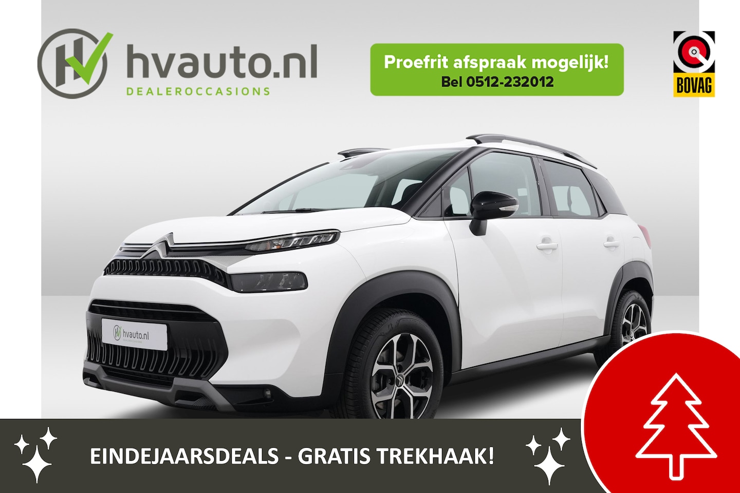 Citroën C3 Aircross - 1.2 PURETECH 130 SHINE EAT8 | Trekhaak | Cruise | Carplay | Stoelverwarming | - AutoWereld.nl