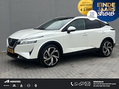 Nissan Qashqai - 1.3 MHEV Xtronic Tekna Plus / Trekhaak ( 1.800 kg ) / All season banden / Apple carplay /