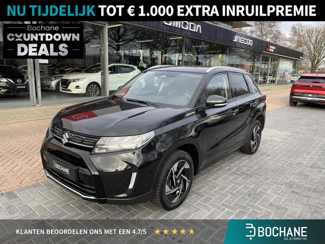Suzuki Vitara - 1.5 Hybrid Style | Schuifkanteldak | Navigatie | Carplay - AutoWereld.nl
