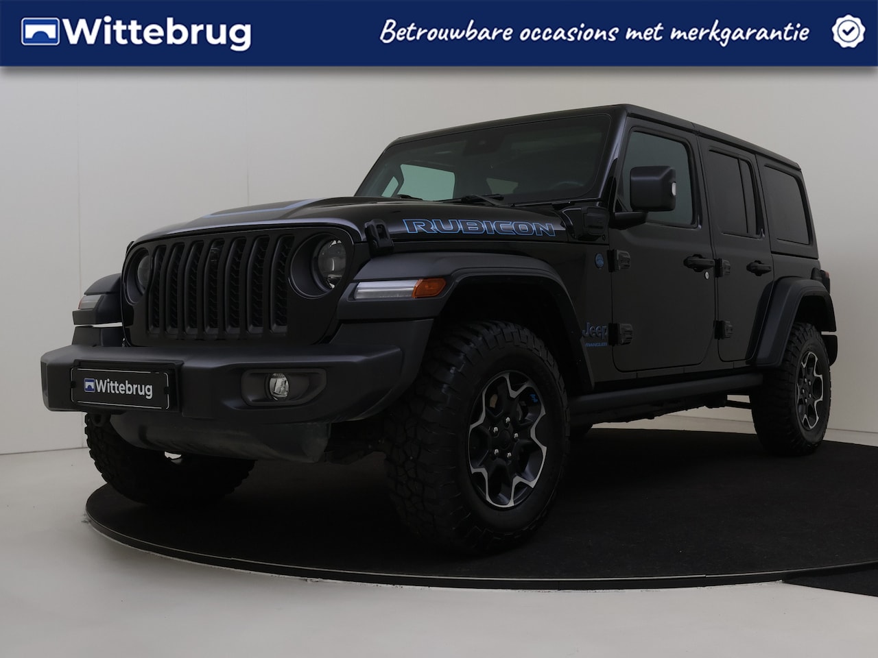Jeep Wrangler Unlimited - 4xe 380pk Rubicon UITVERKOOP!!! | | Leder | Navigatie | Camera | Stoelverwarming - AutoWereld.nl