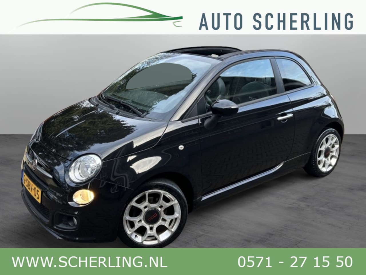 Fiat 500 C - TwinAir Turbo 85pk Cabrio Sport Dealeronderhouden NL-auto - AutoWereld.nl