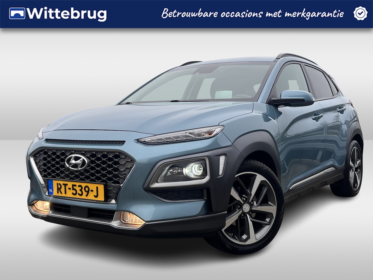 Hyundai Kona - 1.0T Premium Luxe uitvoering | Zuinig | Climate Control | Rijklaar prijs! - AutoWereld.nl