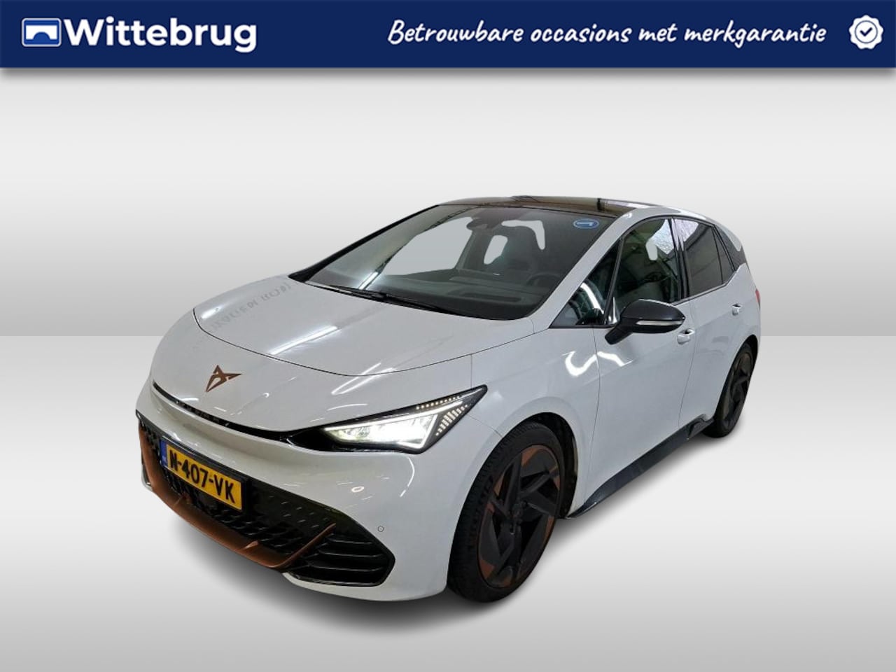 CUPRA Born - Copper Edition One 62 kWh / PANO/ 360 CAMERA/ PARK. SENSOREN/ HEAD-UP DISPLAY/ MASSAGE FUN - AutoWereld.nl