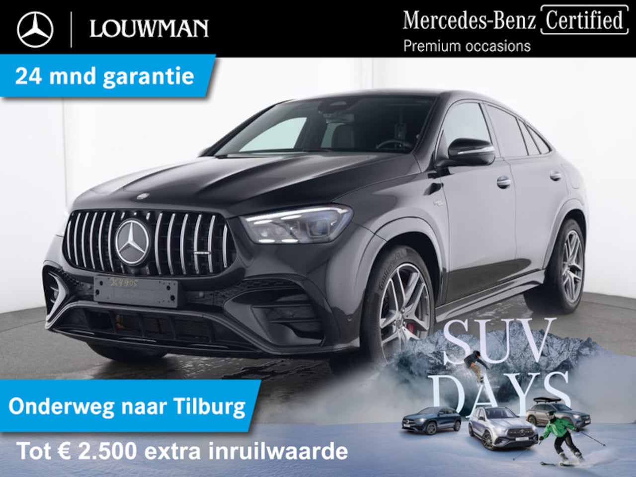 Mercedes-Benz GLE-Klasse Coupé - Mercedes-AMG 53 Hybrid 4MATIC+ Premium Plus Trekhaak | Panorama Schuif-Kanteldak | AMG Nig - AutoWereld.nl