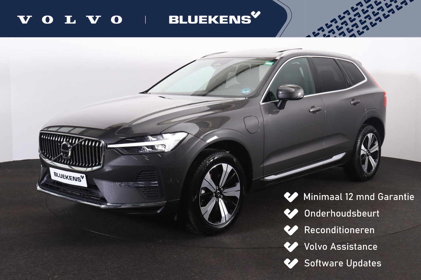 Volvo XC60 - T6 Recharge AWD Core Bright - Panorama/schuifdak - IntelliSafe Assist & Surround - 360º Ca - AutoWereld.nl