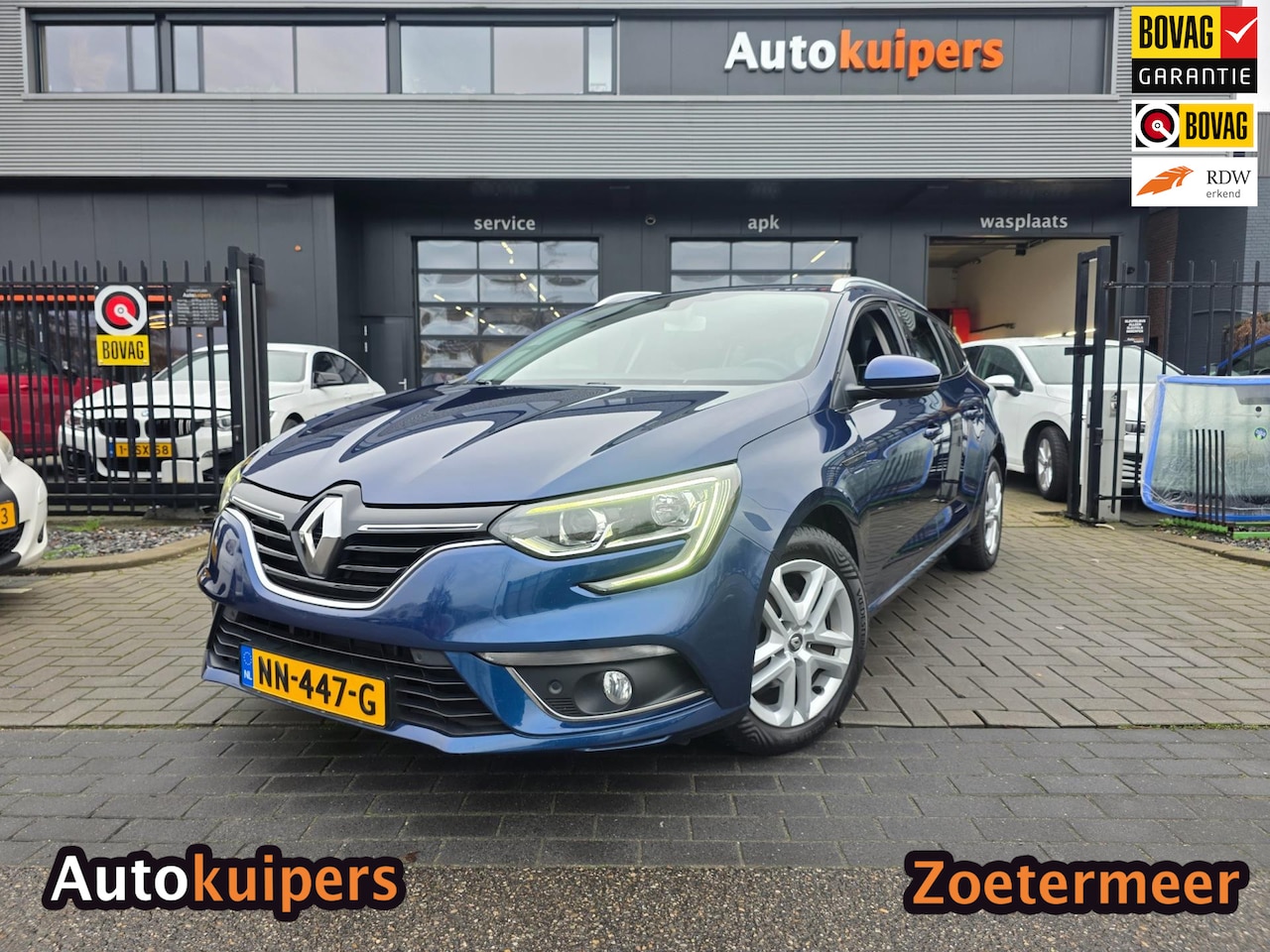 Renault Mégane Estate - 1.2 TCe Zen | Met navigatie, cruise control, parkeersensoren voor + achter, climate en LED - AutoWereld.nl