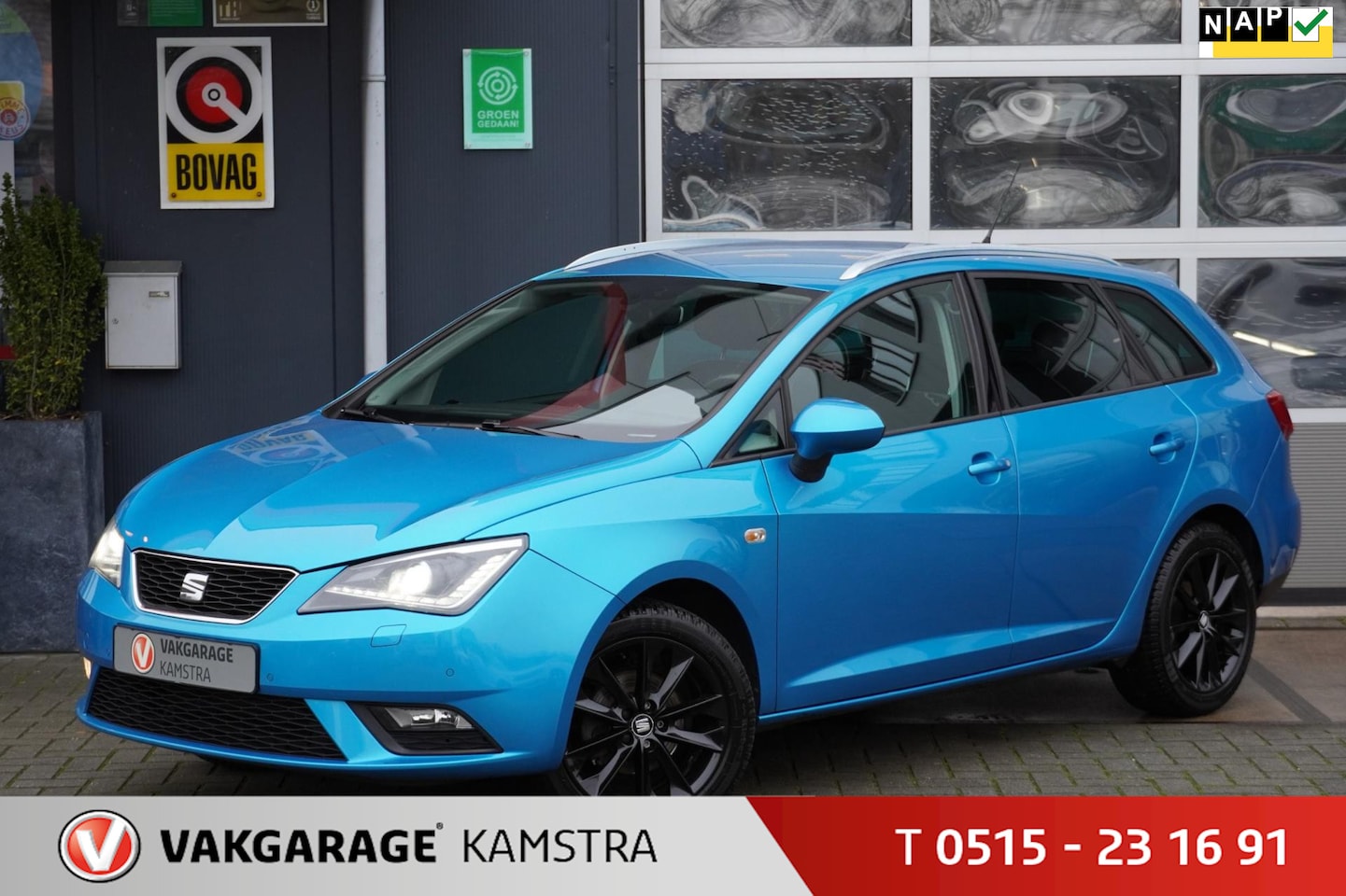 SEAT Ibiza ST - 1.0 EcoTSI Navi/DAB/Cruise/Clima/PDC/Winterpak - AutoWereld.nl