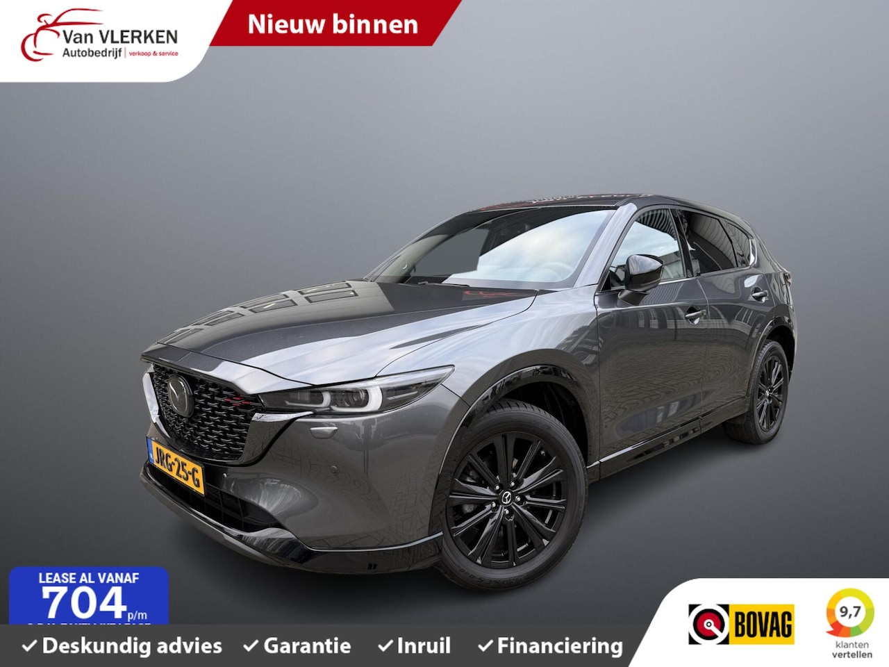 Mazda CX-5 - 2.0 e-SkyActiv-G M Hybrid 165 HOMURA SCHUIFDAK - AutoWereld.nl