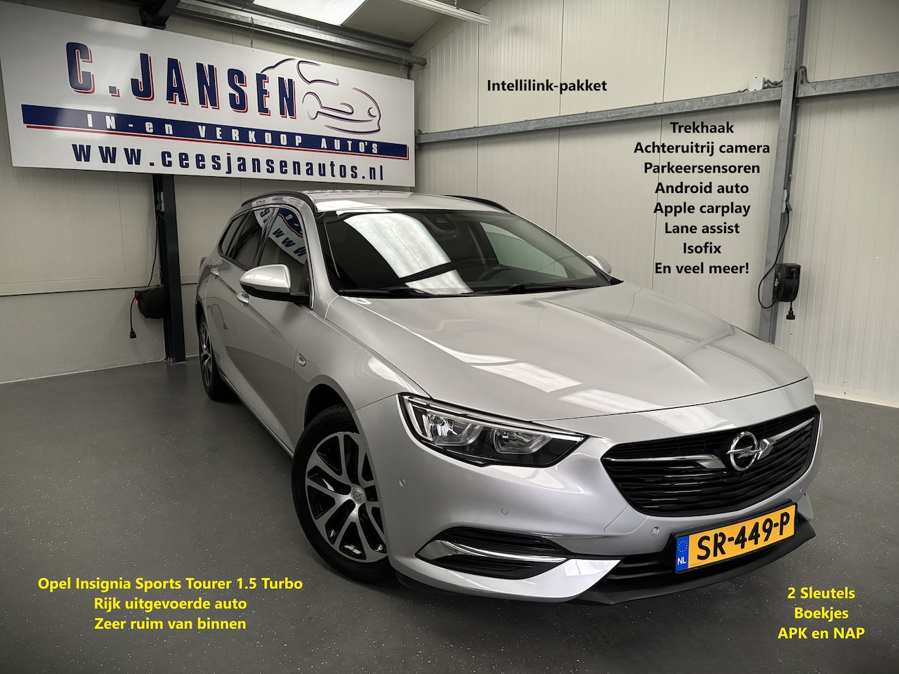 Opel Insignia Sports Tourer - 1.5 Turbo EcoTec Online Edition Volle auto! | Achteruitrijcamera | Apple Carplay/Android A - AutoWereld.nl