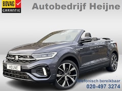 Volkswagen T-Roc Cabrio - 1.5 TSI 150PK DSG R-LINE SPORT LEDER/LED/NAVI/CARPLAYFABRIEKS GARANTIE