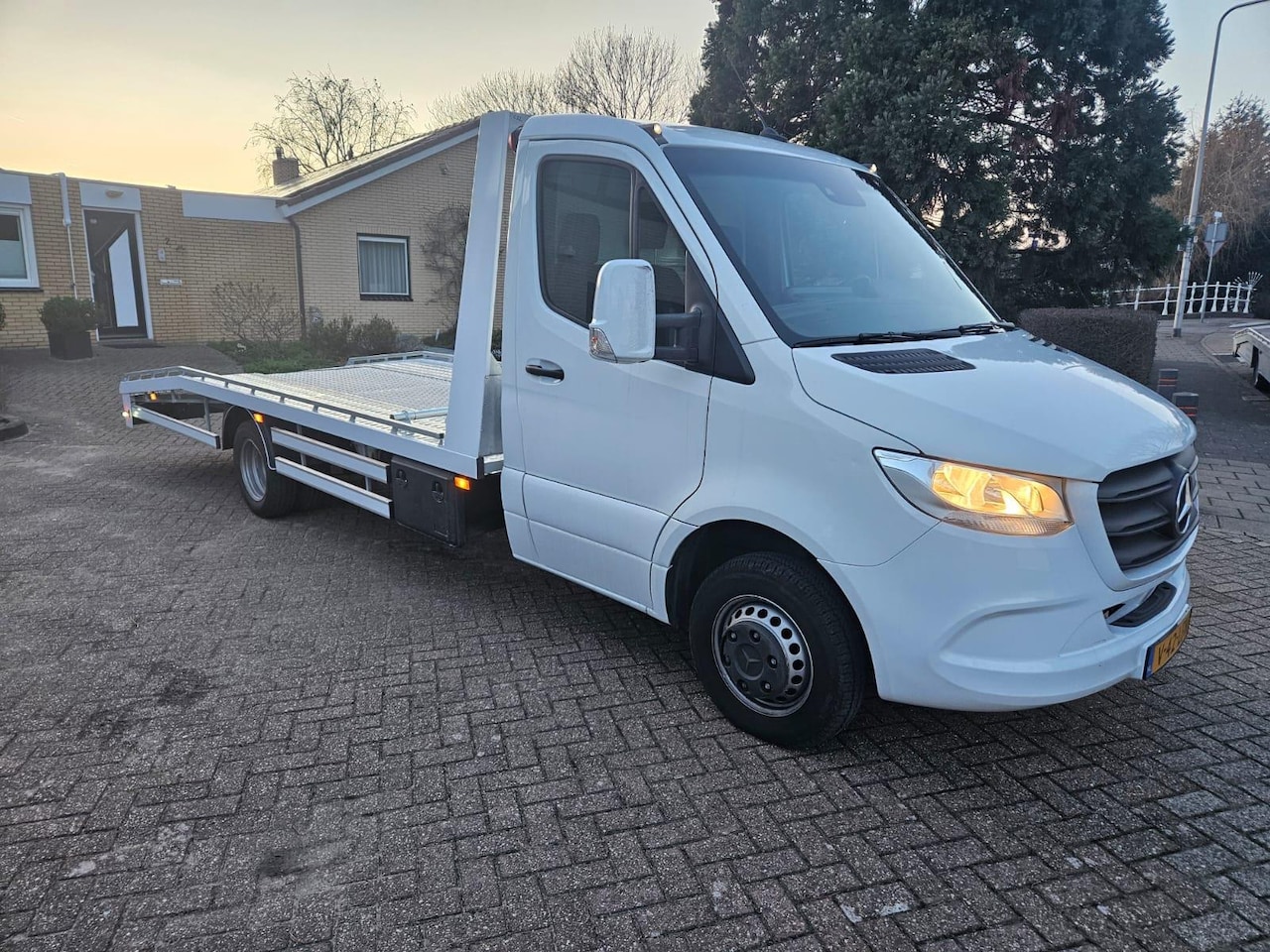 Mercedes-Benz Sprinter - 516 CDI 2.2 Automaat Oprijwagen Autotransport 2022 - AutoWereld.nl