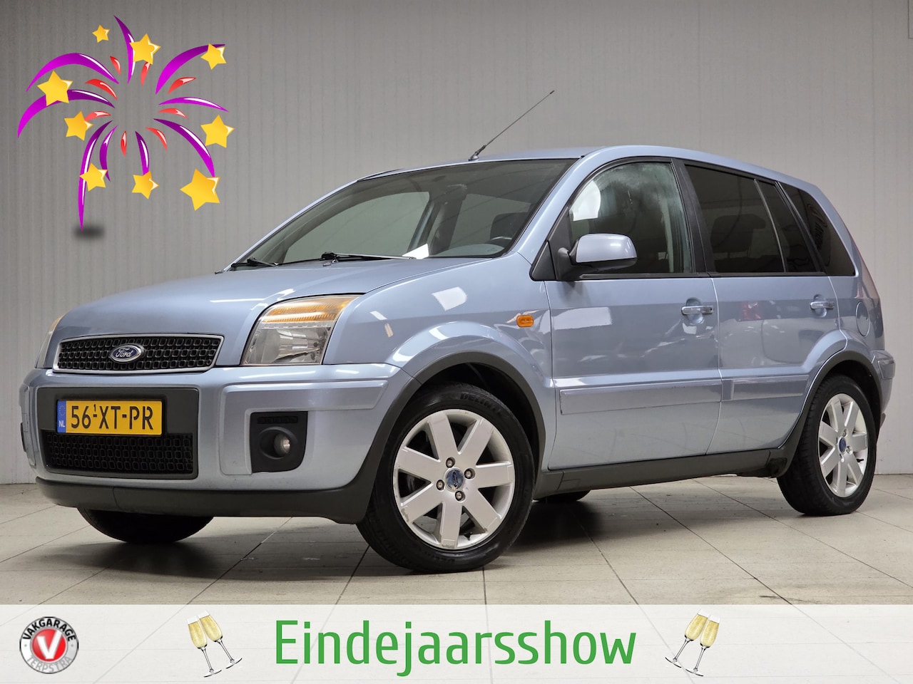 Ford Fusion - 1.4-16V Futura/ D-Riem verv: 150.000 KM!/ Trekhaak/ 16'' LMV/ Airco/ C.V. afstand/ Elek. p - AutoWereld.nl