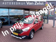 Dacia Dokker - 1.3 TCe Stepway, Airco, Multimediasysteem, Navigatie, Bluetooth, Parkeersensoren, Cruise c
