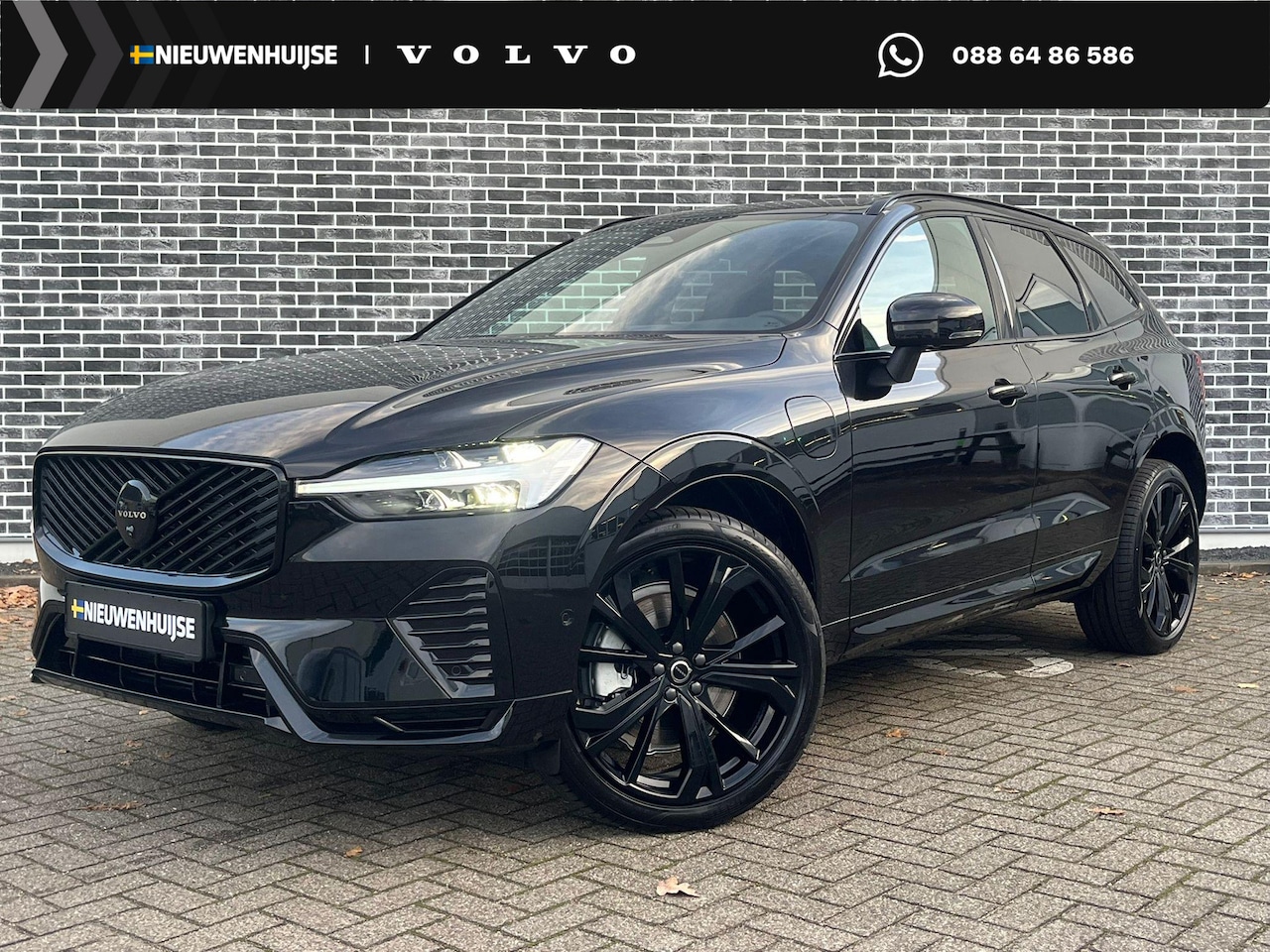 Volvo XC60 - 2.0 T6 Plug-in hybrid AWD Plus Black Edition | Facelift | Adaptieve Cruise Control | Panor - AutoWereld.nl