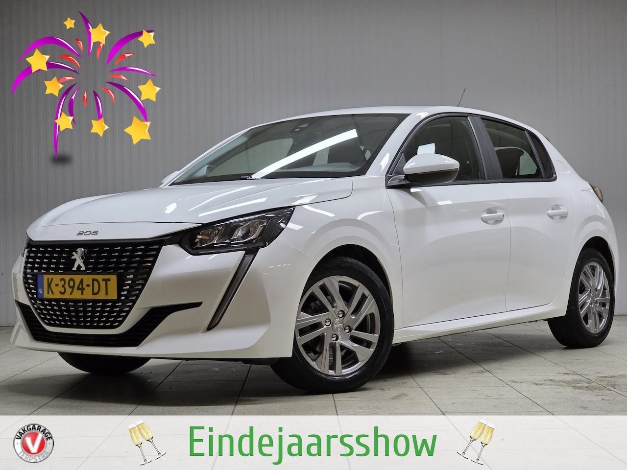 Peugeot 208 - 1.2 PureTech Blue Lease Active/ Camera/ 16'' LMV/ LED Koplampen/ Navi/ Apple + Android/ Ai - AutoWereld.nl