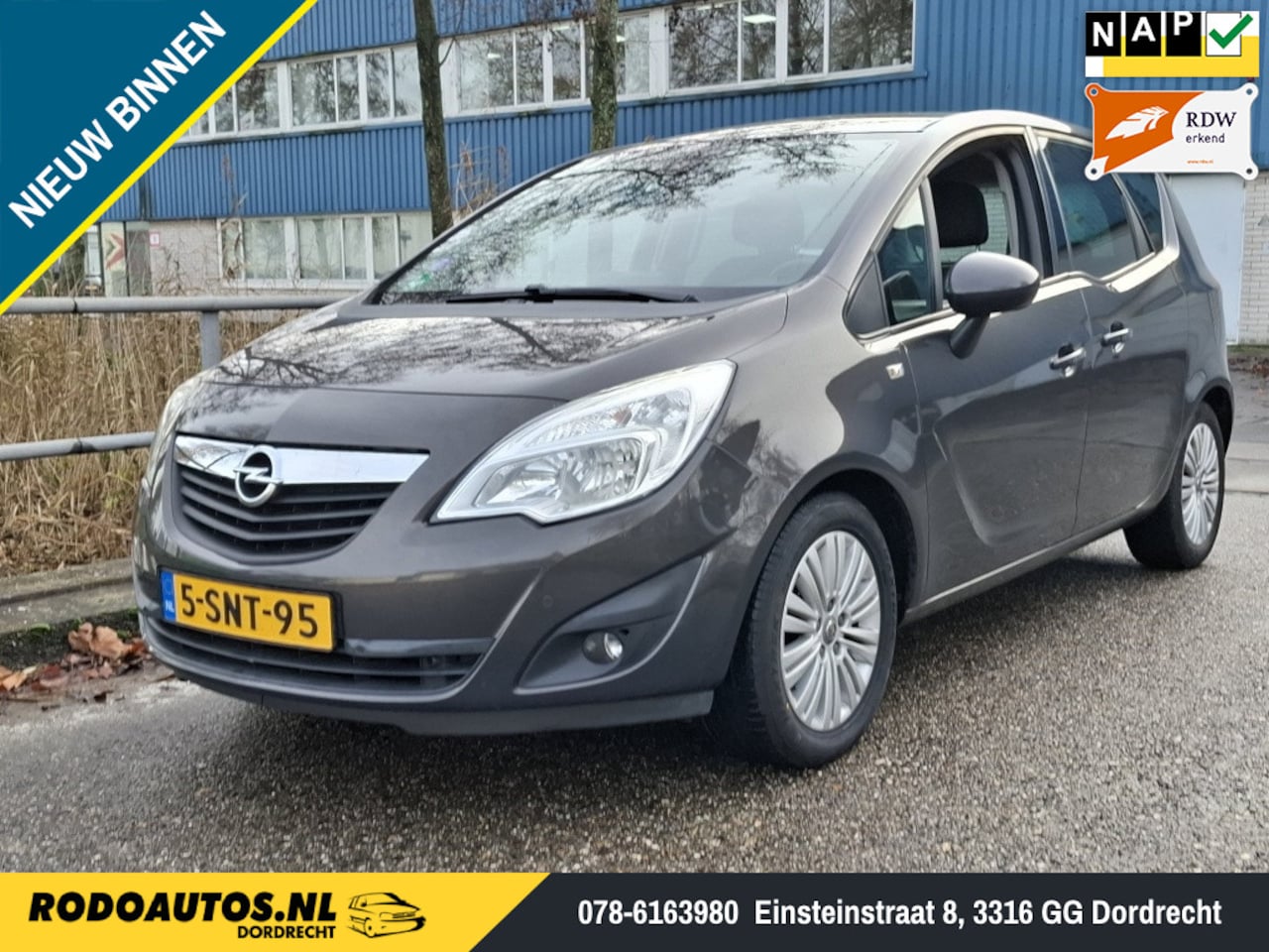 Opel Meriva - 1.4 Turbo Cosmo Navi/Clima/ Nw Distributie ✅ - AutoWereld.nl