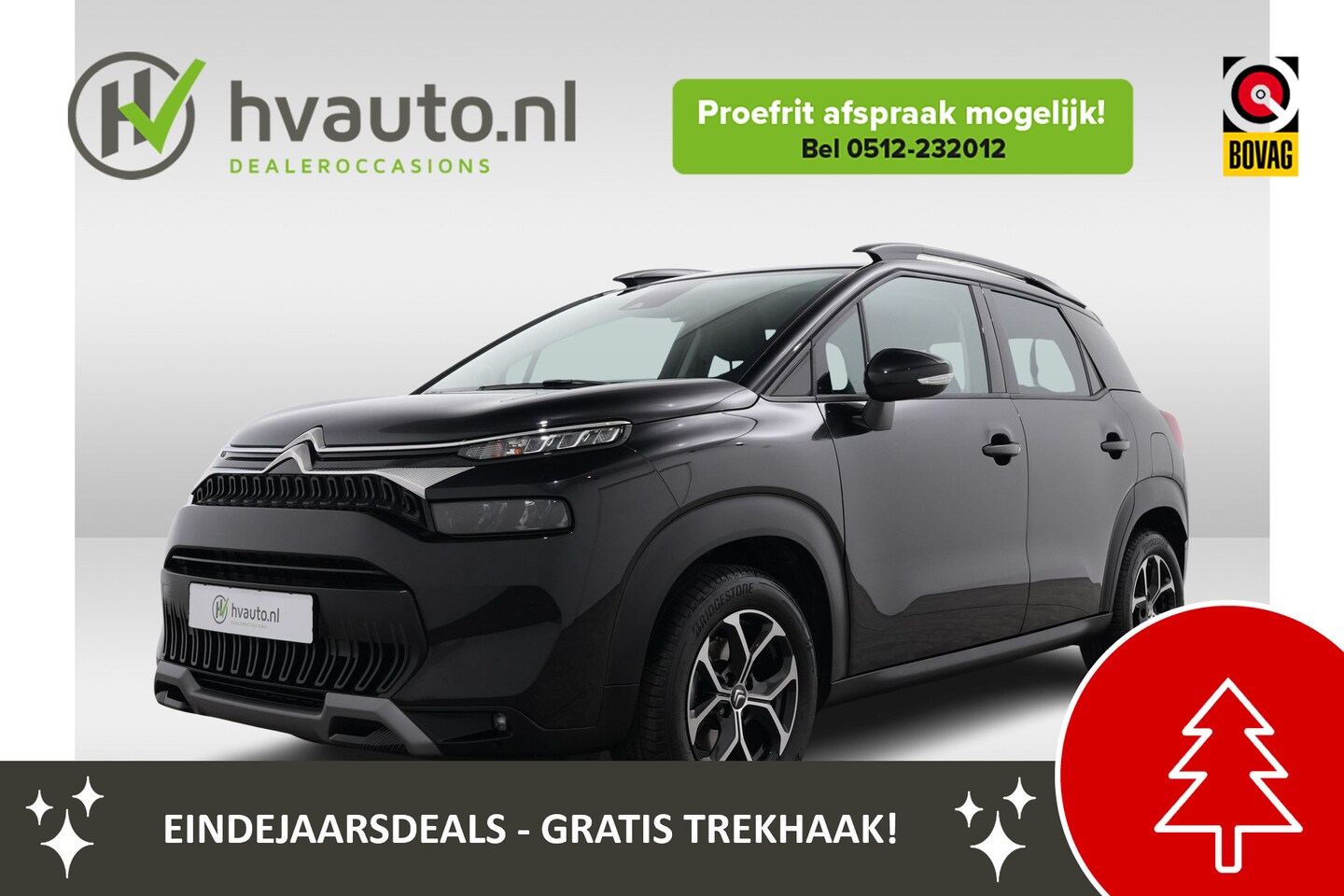 Citroën C3 Aircross - 1.2 PURETECH 130 SHINE EAT8 | Trekhaak | Cruise | Carplay | Stoelverwarming | - AutoWereld.nl