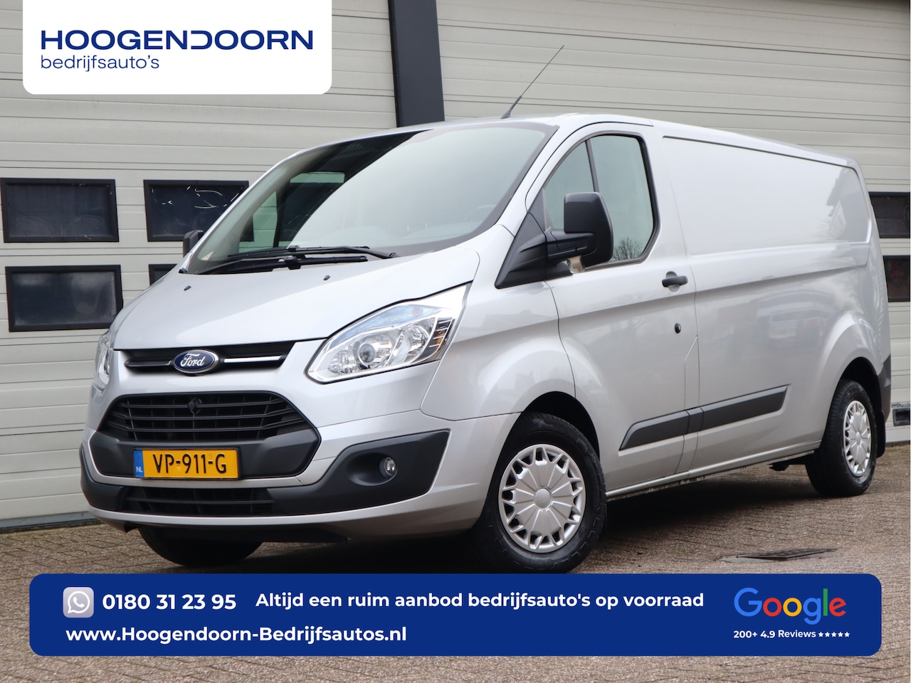Ford Transit Custom - 2.2 TDCI 126pk L2 Lang - Trekhaak - Airco - AutoWereld.nl