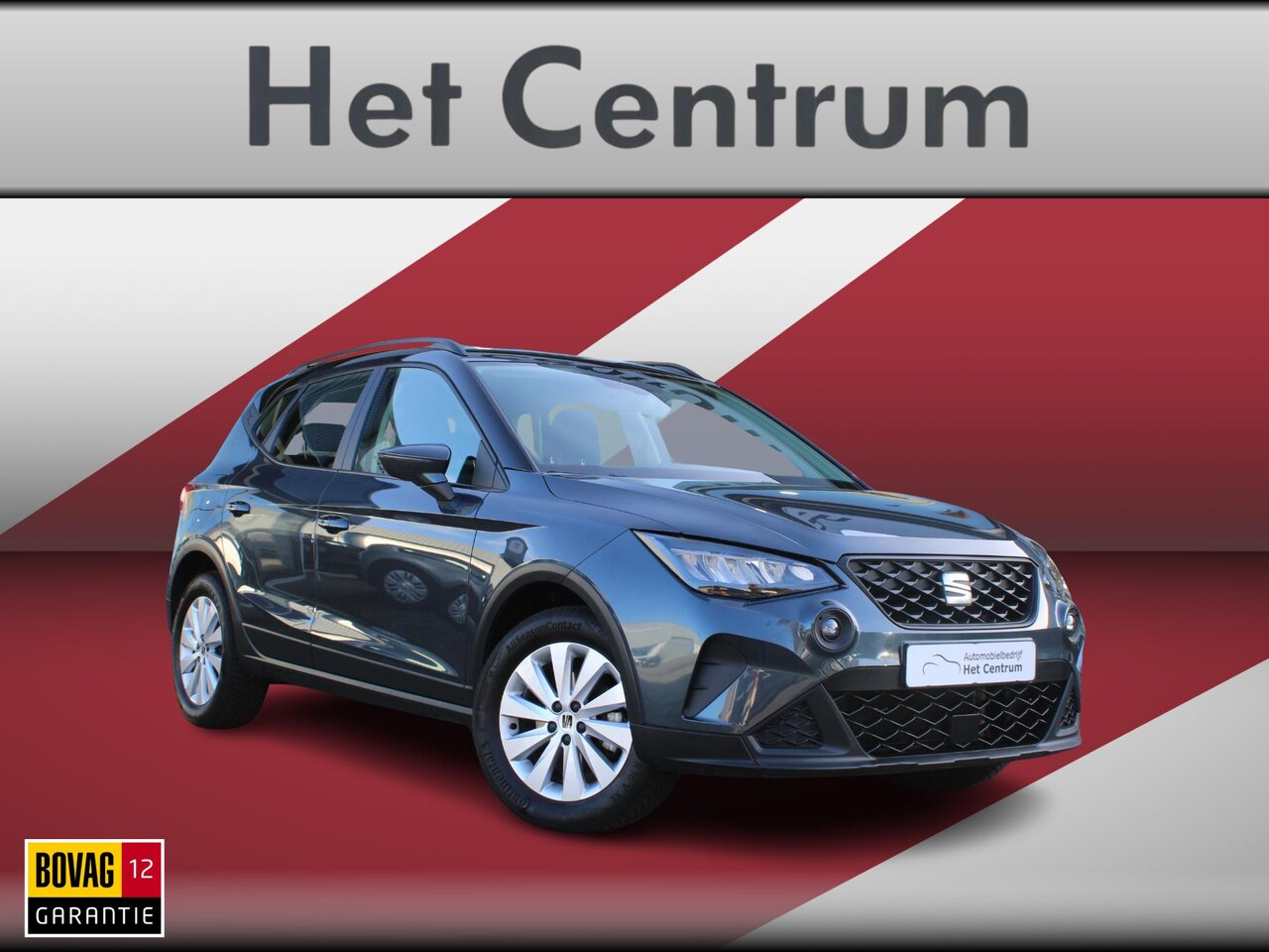 SEAT Arona - 1.0 TSI 95PK Style / Climatronic / Cruise control / Bluetooth / In hoogte verstelbare best - AutoWereld.nl